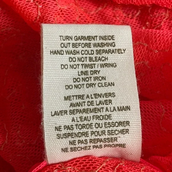 Free People Intimately  Coral Sequin Lace Cami Tank M Boho Festival cami Top - Picture 8 of 8